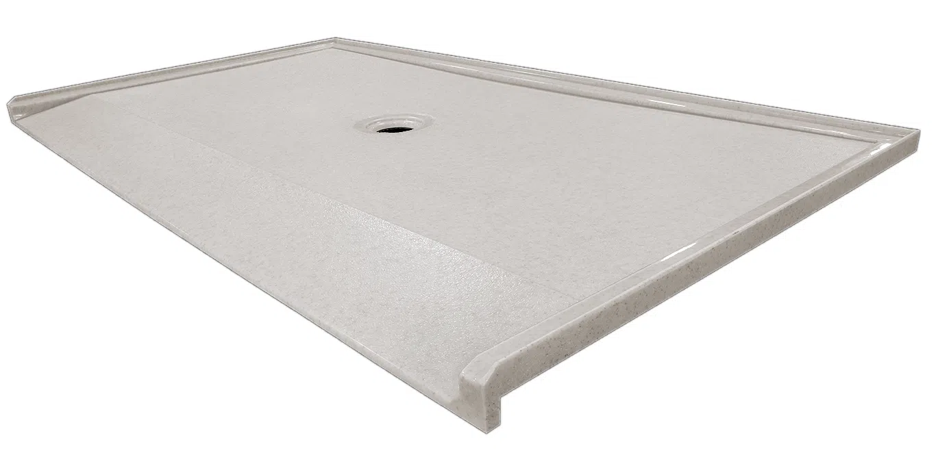Onyx ramped curb shower