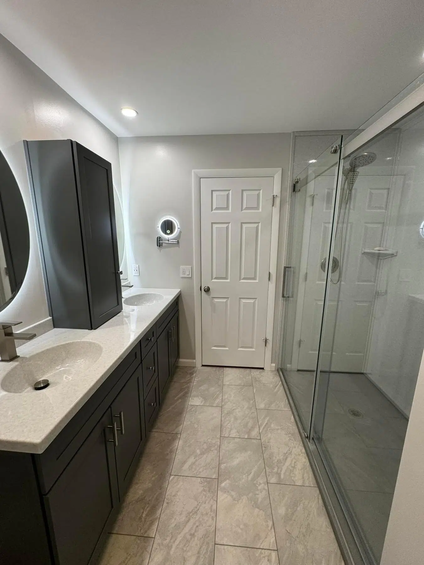 Onyx vanity top — custom fit